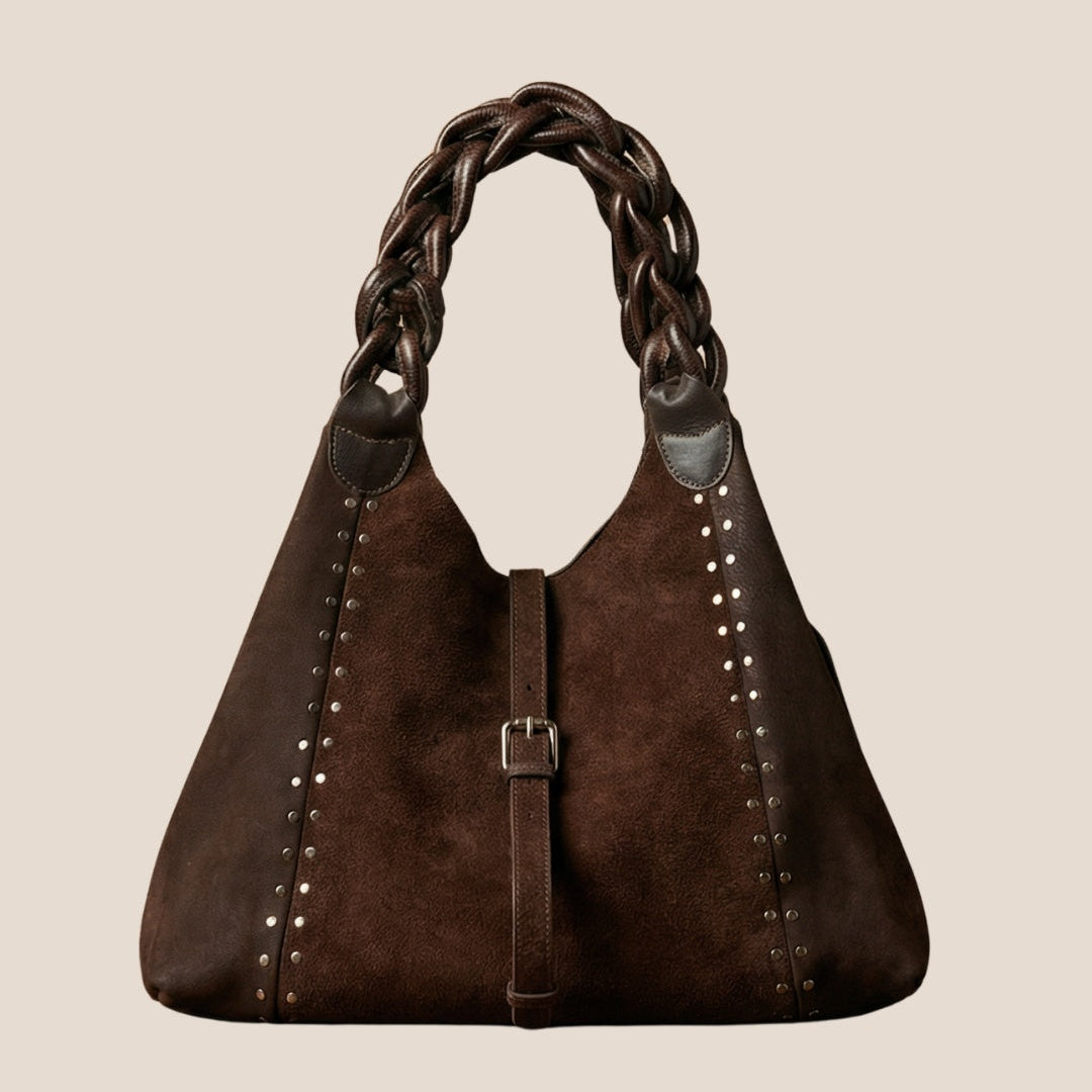 The Slouchy Hobo in Brown